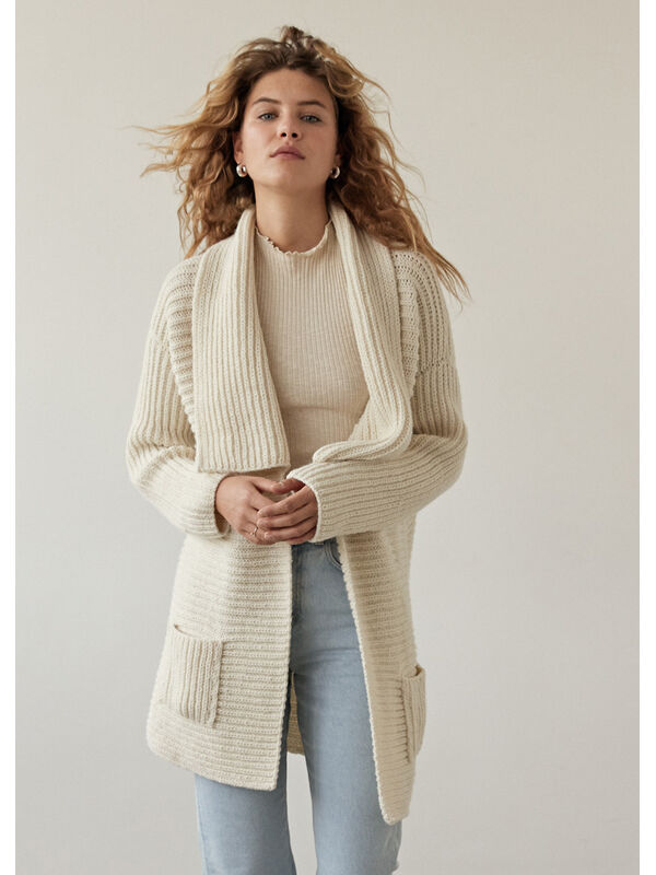 Lana Grossa КАРДИГАН Alta Moda Alpaca