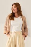 Lana Grossa КАРДИГАН Cotton Wool & Elastico & Landlust Baumwolle
