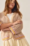 Lana Grossa КАРДИГАН Cotton Wool & Elastico & Landlust Baumwolle