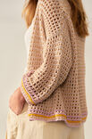 Lana Grossa КАРДИГАН Cotton Wool & Elastico & Landlust Baumwolle