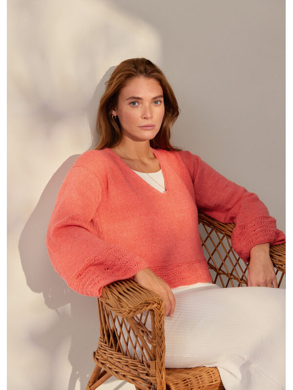 Lana Grossa ПУЛОВЕР Alta Moda Cotolana