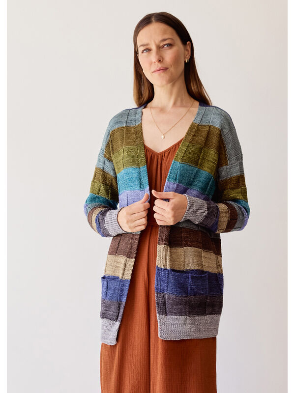 Lana Grossa КАРДИГАН Cool Wool Vintage