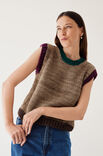 Lana Grossa ЖИЛЕТ Vintage Superchunky