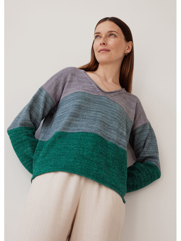 Lana Grossa ПУЛОВЕР Cool Wool Vintage