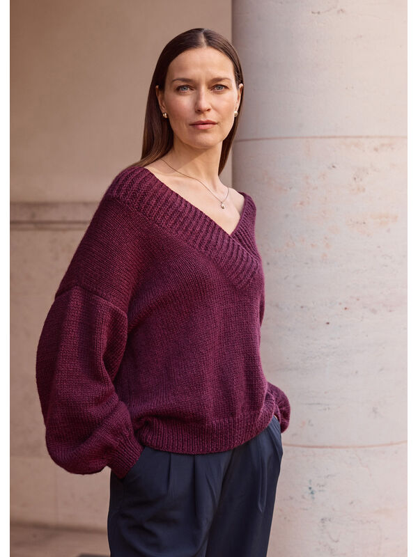 Lana Grossa ПУЛОВЕР Cool Merino