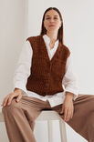 Lana Grossa ЖИЛЕТ Vintage Superchunky