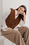 Lana Grossa ЖИЛЕТ Vintage Superchunky