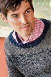 Lana Grossa Мужской пуловер Cool Wool Big uni/melange