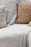 Lana Grossa ПЛЕД, ВЫПОЛНЕННЫЙ СОЧЕТАНИЕМ УЗОРОВ Linarte