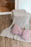 Lana Grossa ПОКРЫВАЛО, СВЯЗАННОЕ АЖУРНЫМ УЗОРОМ С КОСАМИ Alta Moda Cashmere 16