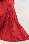 Lana Grossa ПОКРЫВАЛО, СВЯЗАННОЕ РЕЗИНКОЙ С КОСАМИ Alta Moda Alpaca