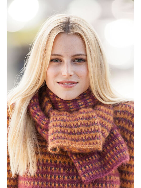 Lana Grossa ШАРФ Cashmere 16 Fine/Silkhair