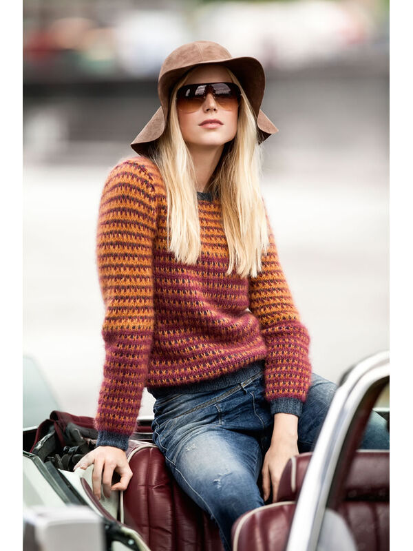 Lana Grossa ПУЛОВЕР Cashmere 16 Fine/Silkhair