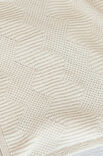 Lana Grossa ПЛЕД, СВЯЗАННЫЙ ЗИГЗАГООБРАЗНЫМ УЗОРОМ Alta Moda Cashmere 16