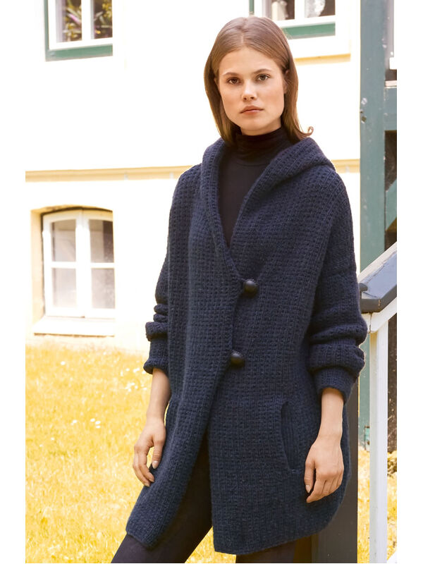 Lana Grossa ЖАКЕТ С ПОТАЙНЫМИ КАРМАНАМИ Alta Moda Cashmere 16