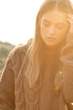Lana Grossa ПУЛОВЕР, СВЯЗАННЫЙ ЛИЦЕВОЙ ГЛАДЬЮ С ДОРОЖКАМИ ИЗ КОС Lala Berlin Lovely Cotton