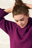 Lana Grossa ПУЛОВЕР С РАЗДЕЛЕННЫМ ВОРОТНИКОМ, СВЯЗАННЫЙ ЛИЦЕВОЙ ГЛАДЬЮ Alta Moda Cashmere 16