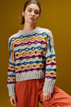 Lana Grossa ПУЛОВЕР, СВЯЗАННЫЙ УЗОРОМ С ОТВЕРСТИЯМИ Alta Moda Cashmere 16