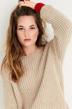 Lana Grossa ПУЛОВЕР, СВЯЗАННЫЙ ПОЛУПАТЕНТНЫМ УЗОРОМ Landlust Alpaka Merino 100