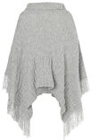 Lana Grossa ПОНЧО, СВЯЗАННОЕ РАЗНЫМИ УЗОРАМИ Alta Moda Cashmere 16