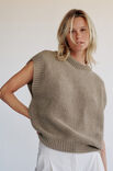 Lana Grossa ЖИЛЕТ, СВЯЗАННЫЙ ЖЕМЧУЖНЫМ УЗОРОМ Landlust Alpaka Merino 100