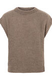 Lana Grossa ЖИЛЕТ, СВЯЗАННЫЙ ЖЕМЧУЖНЫМ УЗОРОМ Landlust Alpaka Merino 100