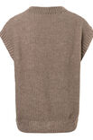 Lana Grossa ЖИЛЕТ, СВЯЗАННЫЙ ЖЕМЧУЖНЫМ УЗОРОМ Landlust Alpaka Merino 100