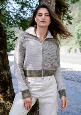ЖАКЕТ Natural Alpaca Pelo от Lana Grossa