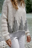 Lana Grossa ПУЛОВЕР Mohair Moda & Cool Merino