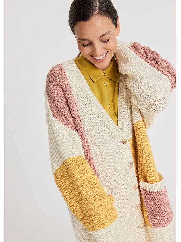 Lana Grossa ЖАКЕТ Cool Merino Big