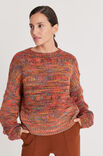 Lana Grossa ПУЛОВЕР Cool Merino Big Color