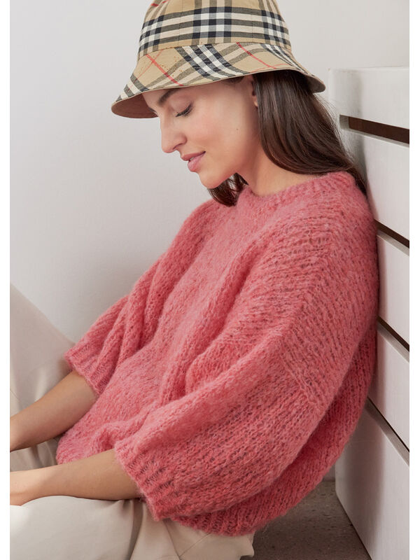 Lana Grossa ПУЛОВЕР Natural Alpaca Lungo