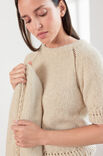 Lana Grossa ПУЛОВЕР Natural Alpaca Pelo