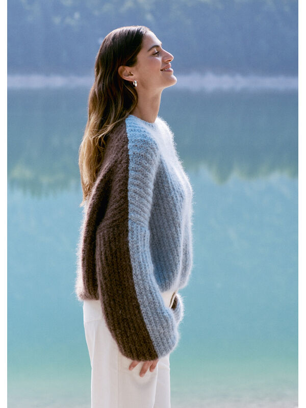 Lana Grossa ПУЛОВЕР Mohair Moda