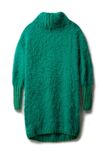 Lana Grossa ПЛАТЬЕ, СВЯЗАННОЕ ЛИЦЕВОЙ ГЛАДЬЮ Basta & Cool Merino Big