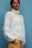 Lana Grossa СВИТЕР С ВЫВЯЗАННЫМИ УЗОРАМИ Basta & Alta Moda Alpaca