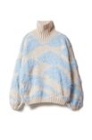 Lana Grossa СВИТЕР С ВЫВЯЗАННЫМИ УЗОРАМИ Basta & Alta Moda Alpaca