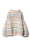 Lana Grossa СВИТЕР С ПОПЕРЕЧНЫМИ ПОЛОСАМИ Royal Alpaca & Alpaca Air