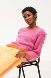 Lana Grossa ДЖЕМПЕР, СВЯЗАННЫЙ ЛИЦЕВОЙ ГЛАДЬЮ Cool Merino & Mohair Moda