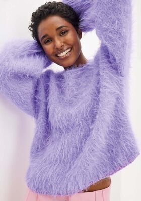 ДЖЕМПЕР, СВЯЗАННЫЙ ЛИЦЕВОЙ ГЛАДЬЮ Basta & Cool Merino Big от Lana Grossa