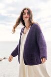 Lana Grossa КАРДИГАН, СВЯЗАННЫЙ ПОЛУПАТЕНТНЫМ УЗОРОМ Lucida