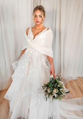 ШАЛЬ INFINITY Cool Wool Lace & Silkhair от FILATI Studio