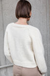 FILATI Studio КАРДИГАН С РЕГЛАНОМ СВЕРХУ Merino Miscela & Silkhair