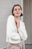 FILATI Studio КАРДИГАН С РЕГЛАНОМ СВЕРХУ Merino Miscela & Silkhair