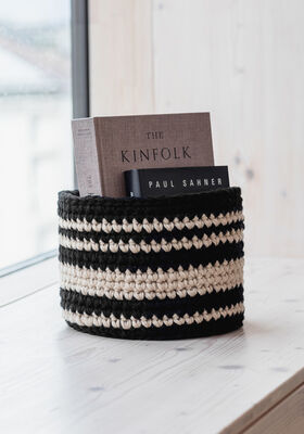 КОРЗИНА КРЮЧКОМ Merino Cardato от FILATI Studio