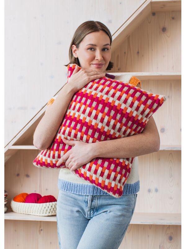 FILATI Studio НАВОЛОЧКА ДЛЯ ПОДУШКИ 5-цветная Merino Cardato