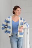 FILATI Studio КАРДИГАН С РЕГЛАНОМ СВЕРХУ Merino Miscela