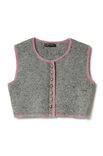 Lana Grossa ЖИЛЕТ Landlust Soft Tweed 180 & Alpina