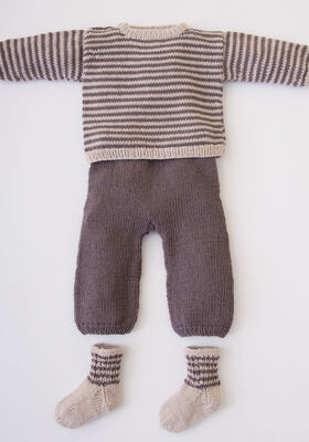 ПУЛОВЕР, ШТАНИШКИ И НОСКИ Cool Wool Baby от Lana Grossa