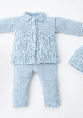 ПАЛЬТО, ШТАНИШКИ И ШАПКА Cool Wool Baby от Lana Grossa